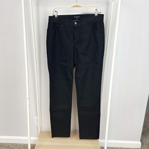 Lafayette 148 Black High Rise Jeans